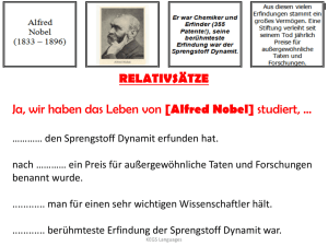 Alfred Nobel - KEGSLanguages
