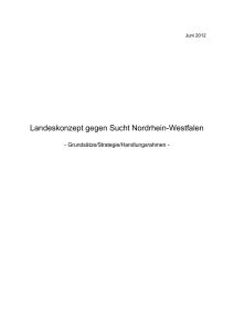 Landeskonzept gegen Sucht