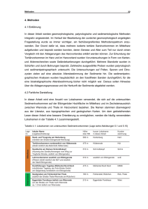 4. Methoden 4.1 Einführung In dieser Arbeit werden