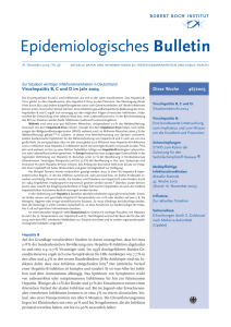 Impflücken bei Gefährdeten und unzureichendes Wissen, Epid