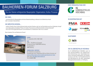 bauherren-forum salzburg