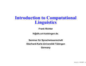 Dec. 20th - English Linguistics