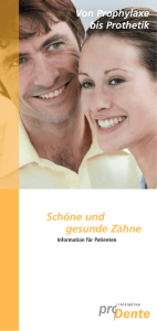 Schöne und gesunde Zähne