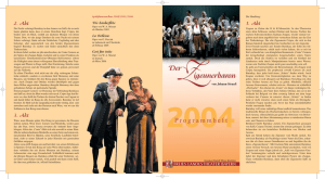 11.3. Zigeuner Programm - Freies Landestheater Bayern