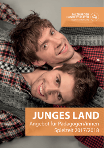 junges land - Salzburger Landestheater