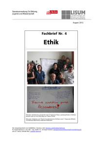 Fachbrief Ethik Nr. 4 - Bildungsserver Berlin