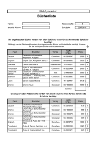 Klassenstufe 8 - Illtal