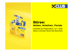 Börse - Raiffeisen Club Tirol