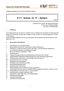 E 11: Schutz im IT – System