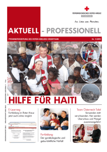 Hilfe f&Uuml;r Haiti