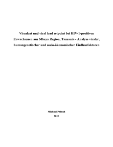 Viruslast und Viral Load Setpoint bei HIV-1