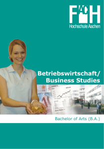 Betriebswirtschaft/ Business Studies
