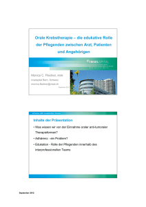 Lesen Sie hier das Referat - St.Gallen Oncology Conferences