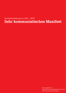 Sehr Kommunistisches Manifest