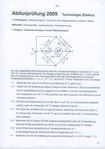 - 1 Abiturprüfung Z00S Technologie (Elektro)