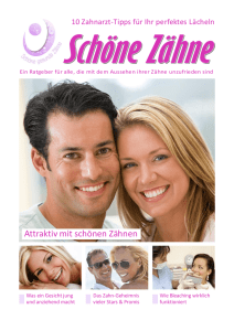 Schöne weiße Zähne - Bleaching Veneer Zahnschmuck Wettstetten