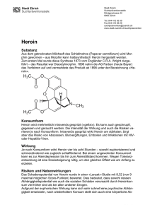 Merkblatt Heroin (PDF, 2 Seiten, 68 KB)