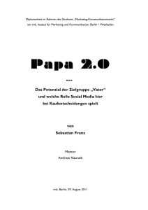 Papa 2.0 - Sebastian Franz