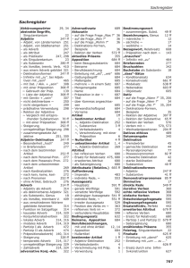 Sachregister - MARE BALTICUM Verlag