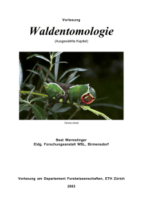 Waldentomologie - ETH E-Collection
