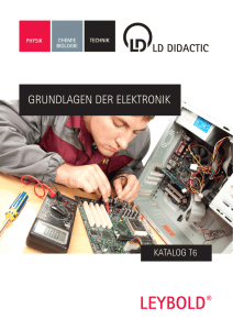 GrundLAGen der eLeKTrOniK