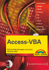 Access-VBA  - *ISBN 978-3-8272-4537