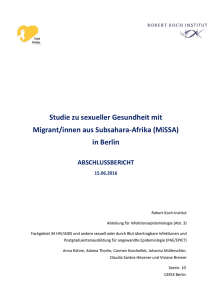 MiSSA-Studie: Städtebericht Berlin