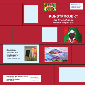 Flyer Kunstprojekt 2017-1.indd - Diakonische Werk Rheingau