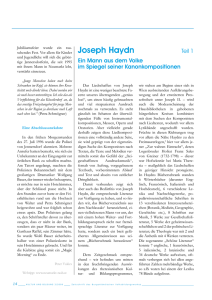 Joseph Haydn - Burgenländisches Volksbildungswerk
