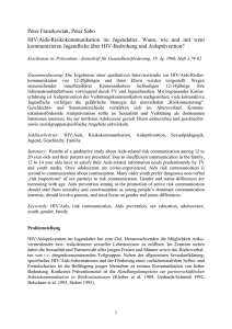 Franzkowiak, P. / Sabo, P. (1996): HIV/Aids