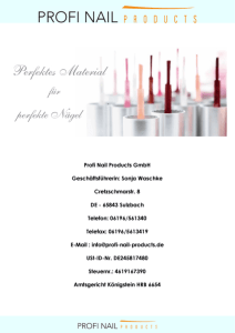 Untitled - Profi Nail Products