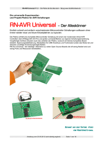 RN-AVR Universal - Robotikhardware