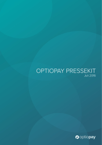 OPTIOPAY PRESSEKIT