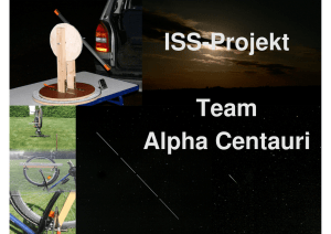 Präsentation ISS-Projekt Internet