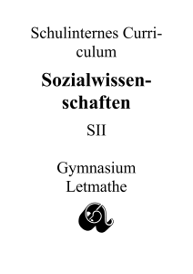 Lehrplan für Sek II - Gymnasium Letmathe