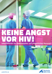 Keine Angst vor Hiv!