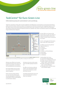 TaskCentre® für Euro-Green-Line
