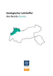 Geologischer Lehrkoffer des Bezirks Reutte