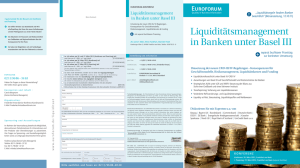 Liquiditätsmanagement in Banken unter Basel III