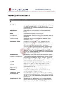 Fachbegriffdefinitionen PRIVERA AG