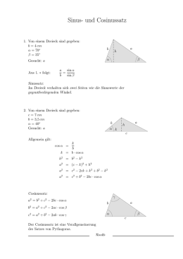 Formelsammlung Angewandte Mathematik (BHS)