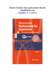 Mathematik für Ingenieure