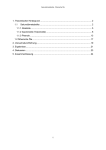 1. Theoretischer Hintergrund