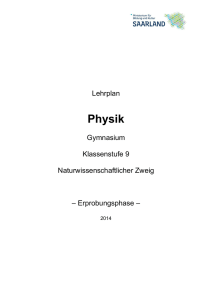 Physik Klassenstufe 9