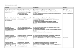 Lehrplan für das Fach Politik Klasse 9 Kompetenzerwartungen für