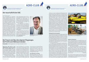 EAS-Bulletin AR 3 2013 - EAS Experimental Aviation of Switzerland