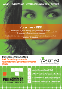 Vorlagen-Vorschau - Qualitaetsmanagement.me