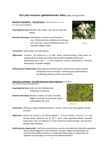Deutsche Zusammenfassung der 37 Arten (PDF 1,5 MB)