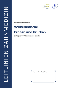 Vollkeramische Kronen und Brücken