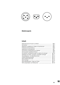 Inhalt Elektrospick